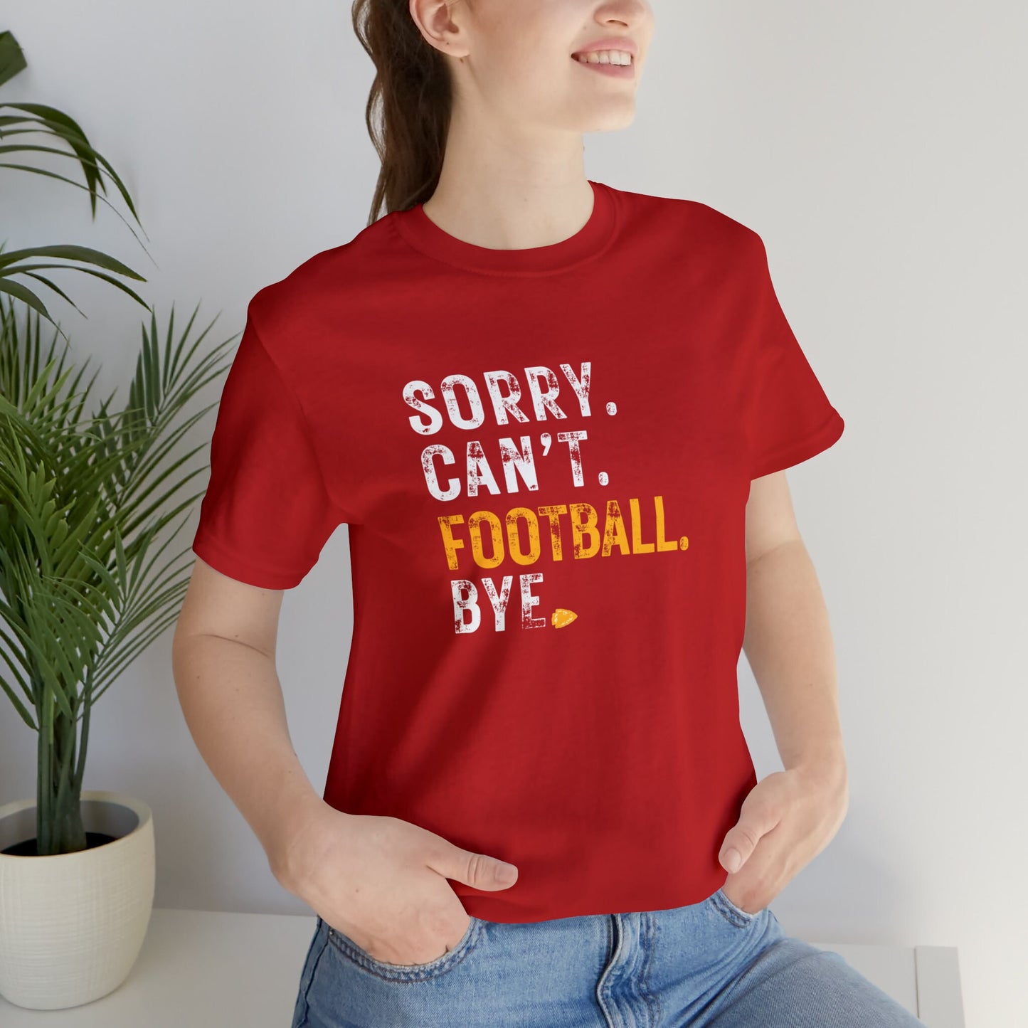 KC Chiefs Football Sorry Can't Football Bye | Chiefs fan shirt