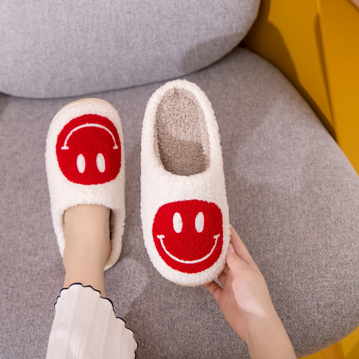 Winning Vibes Cozy Slippers