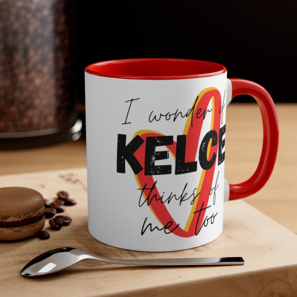 KC Chiefs Travis Kelce Boyfriend Coffee Mug | Kansas City Tailgate Fans Coffee Lover Gift