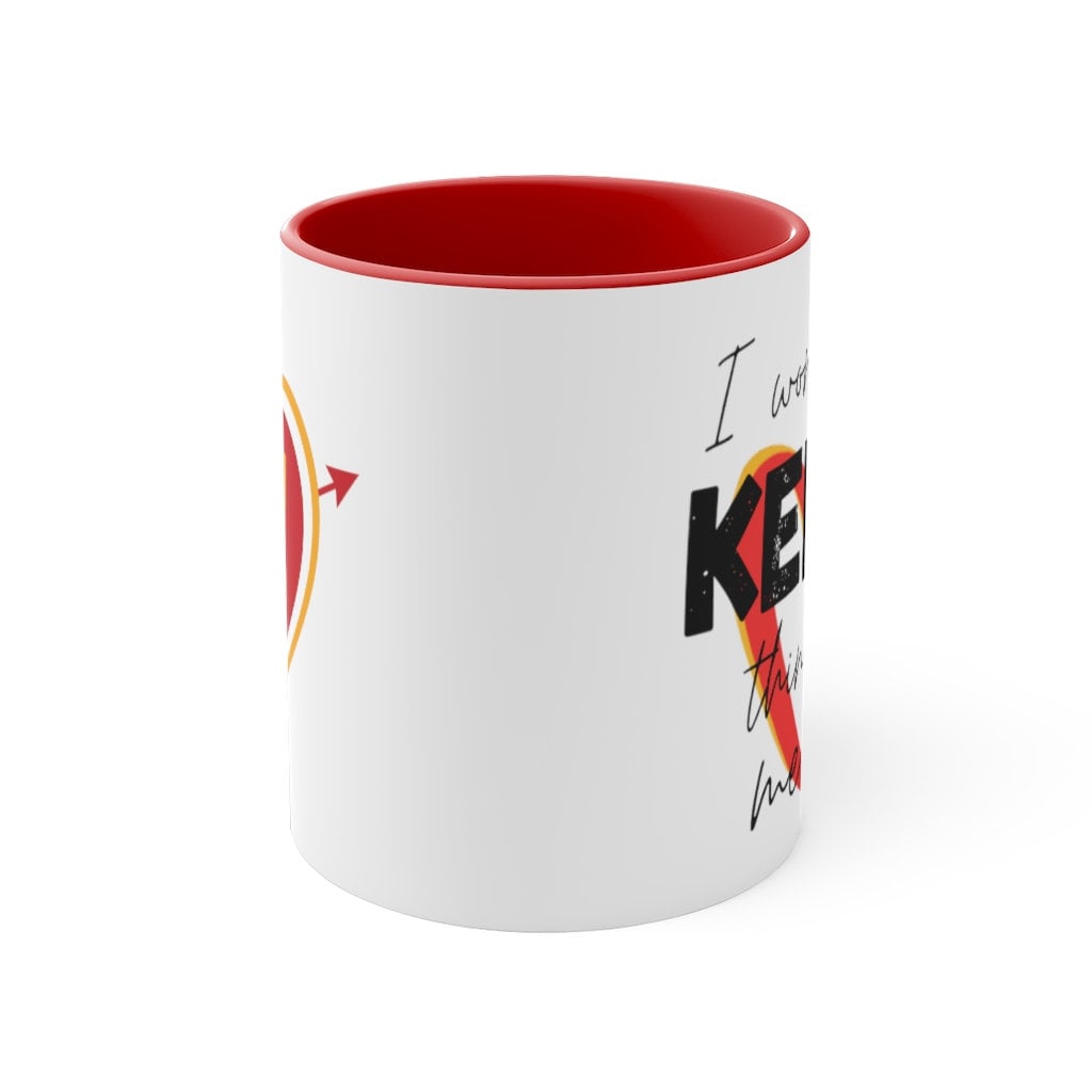 KC Chiefs Travis Kelce Boyfriend Coffee Mug | Kansas City Tailgate Fans Coffee Lover Gift