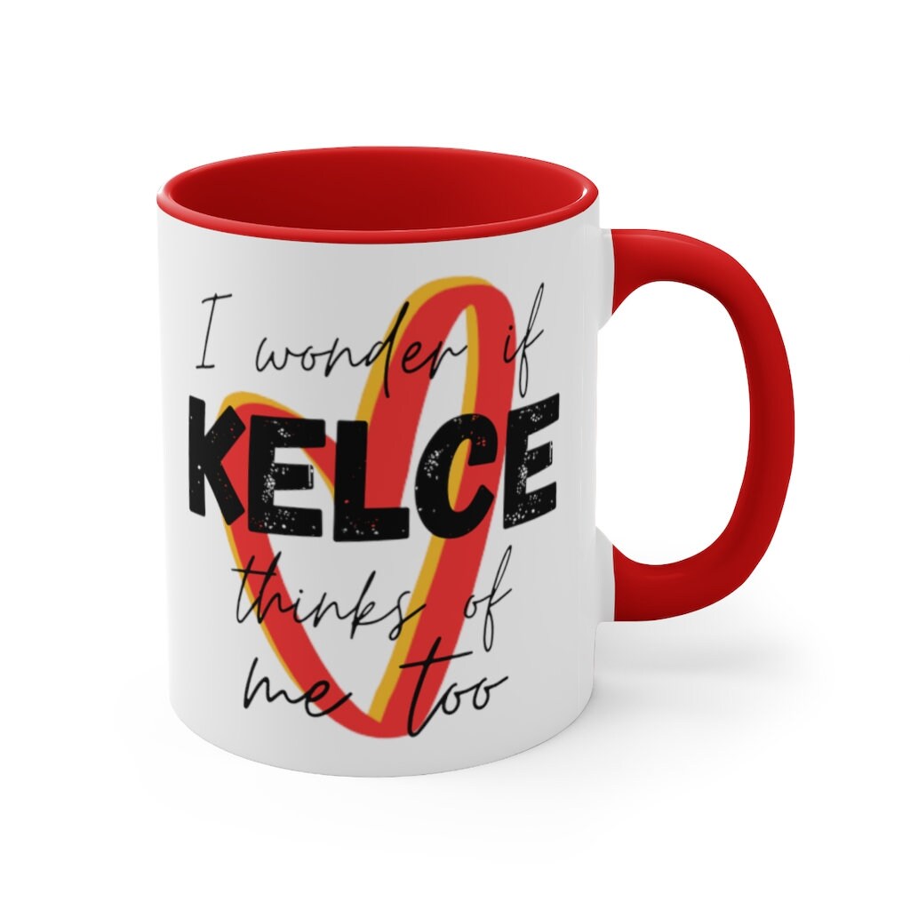 KC Chiefs Travis Kelce Boyfriend Coffee Mug | Kansas City Tailgate Fans Coffee Lover Gift