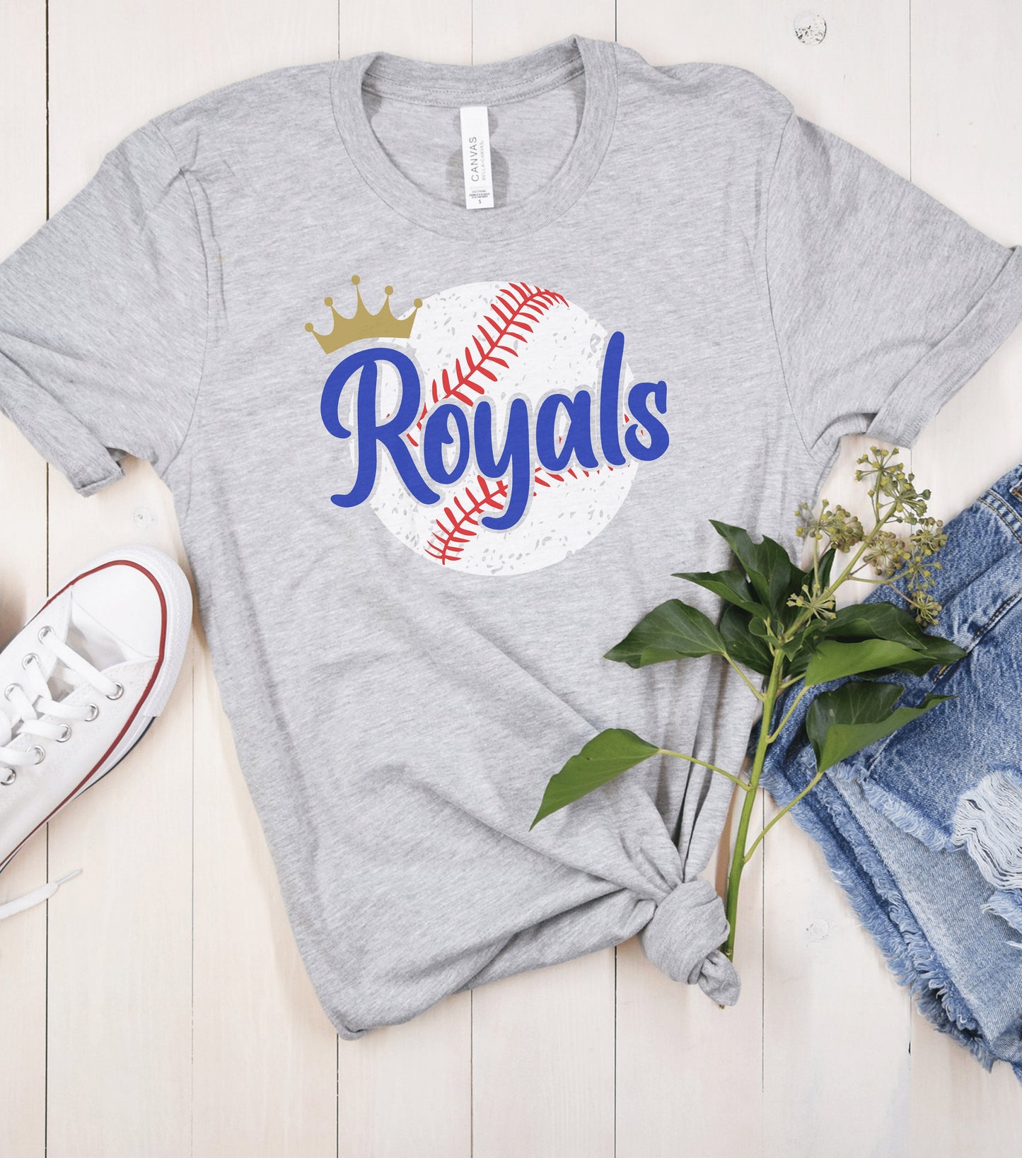 KC Royals Baseball Graphic Tee | Kansas City Royals Tshirt