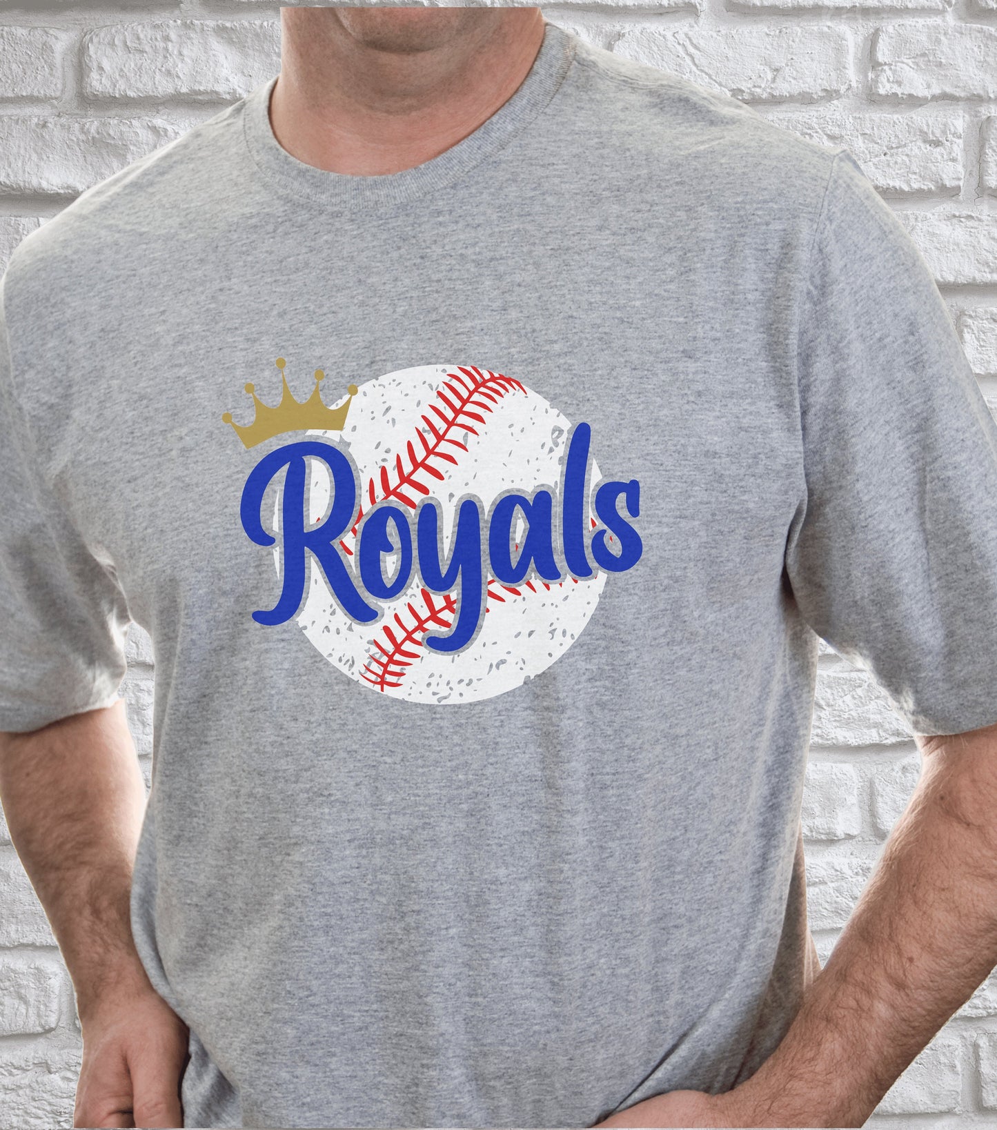 KC Royals Baseball Graphic Tee | Kansas City Royals Tshirt