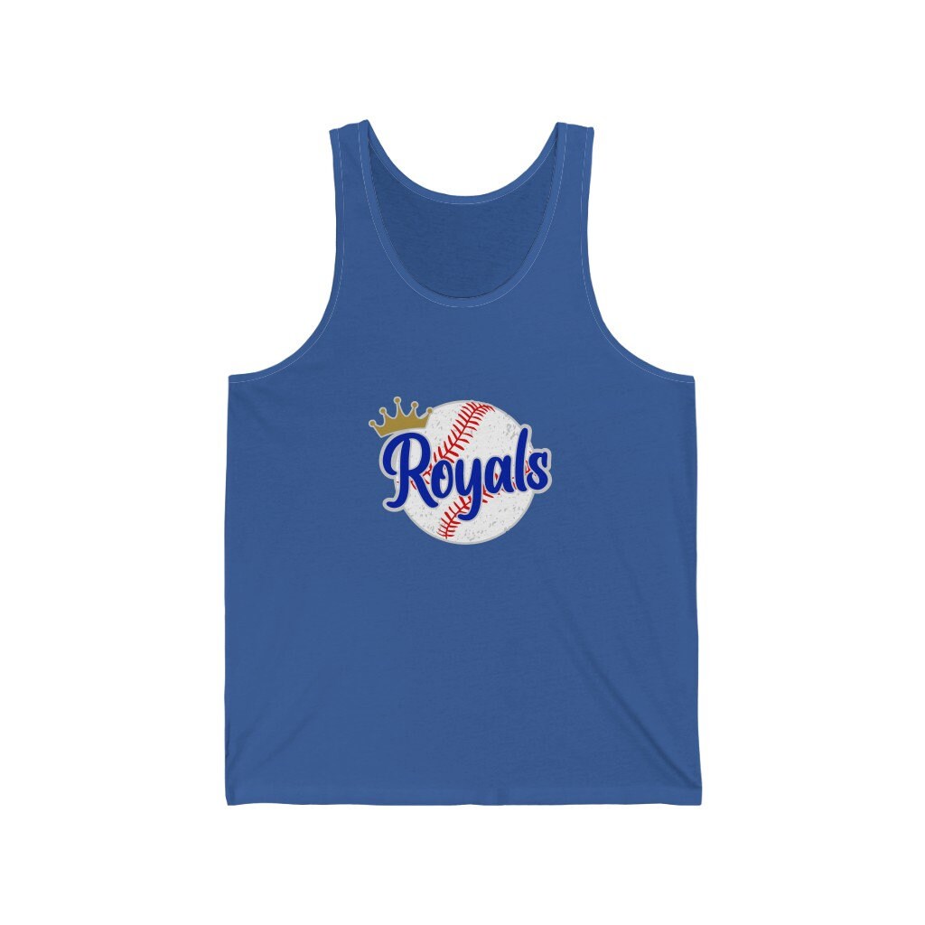 KC Royals Baseball Graphic Tank Top UNISEX Fit | Kansas City Royals Tshirt