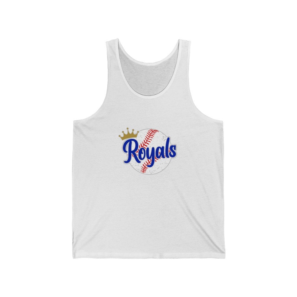 KC Royals Baseball Graphic Tank Top UNISEX Fit | Kansas City Royals Tshirt