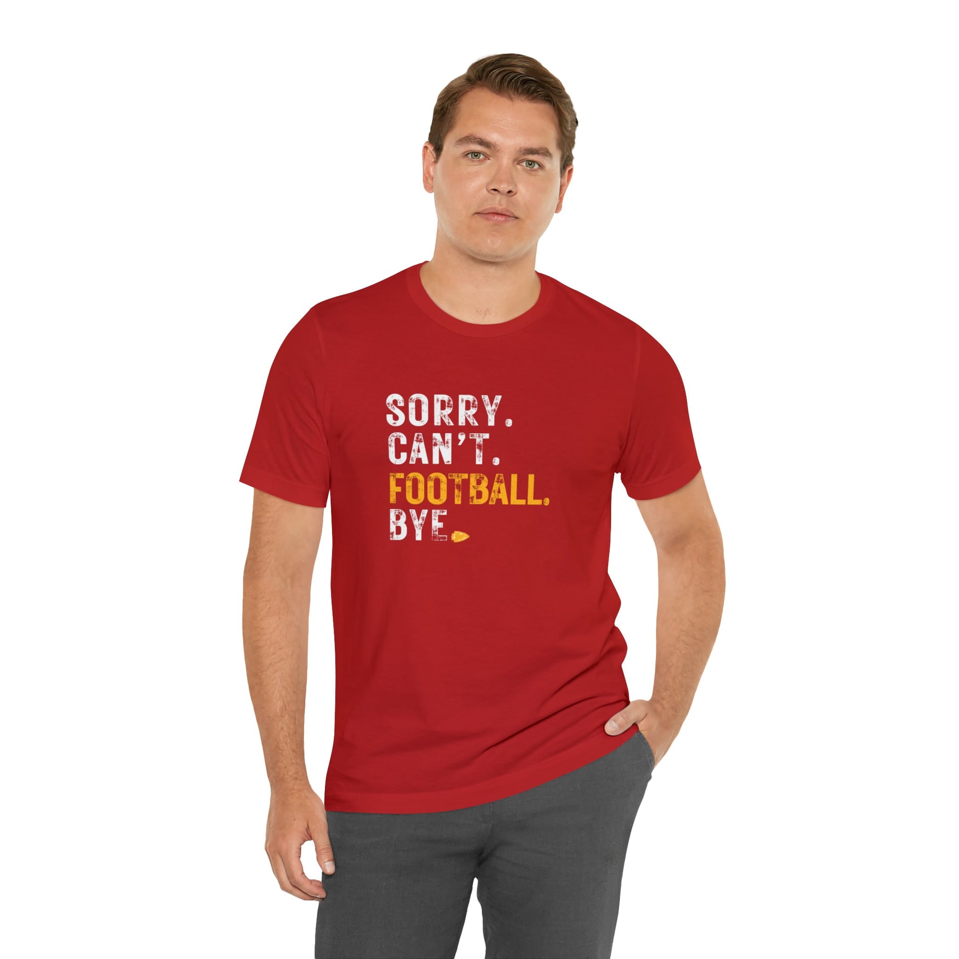 KC Chiefs Football Sorry Can't Football Bye | Chiefs fan shirt