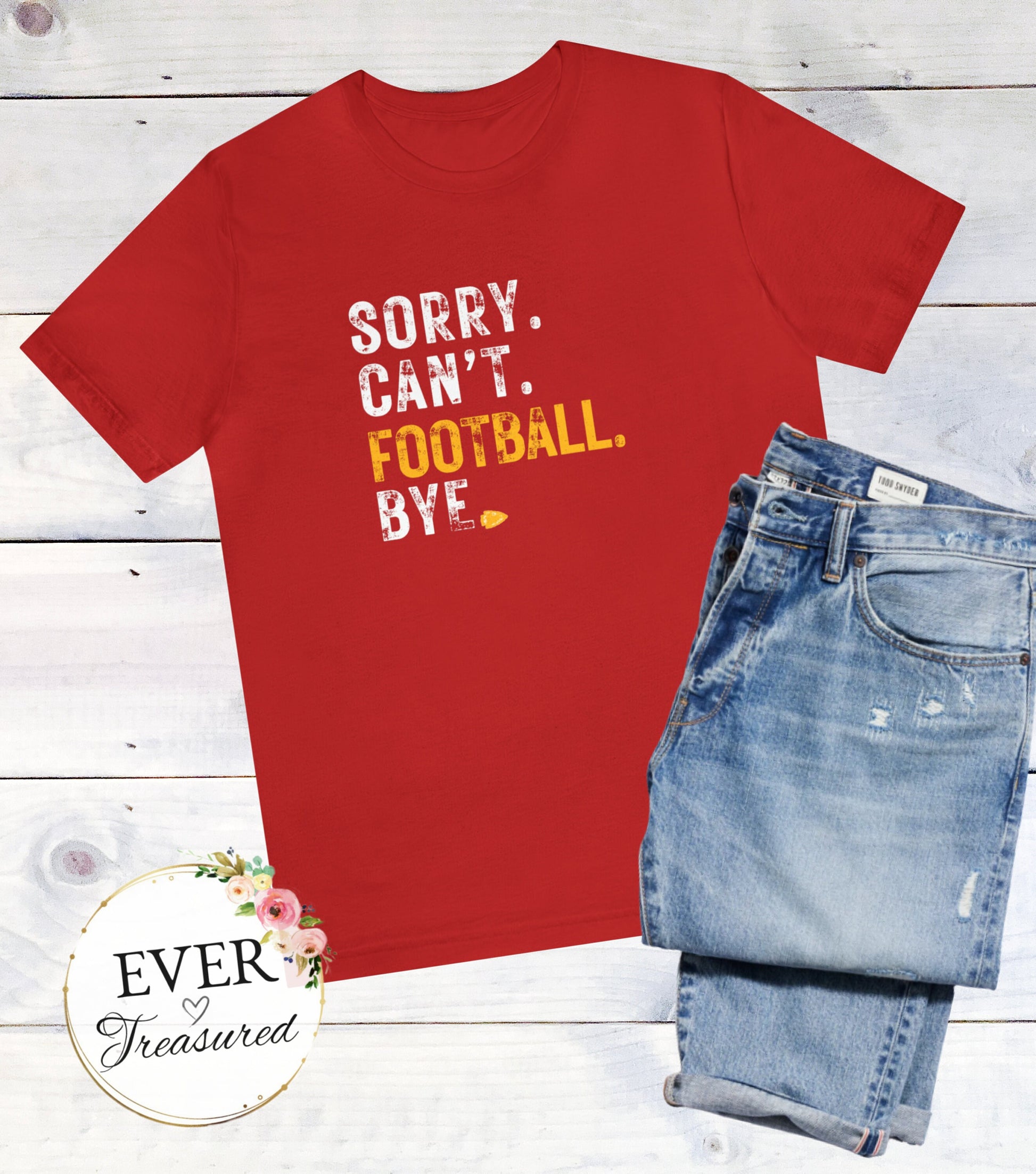 KC Chiefs Football Sorry Can't Football Bye | Chiefs fan shirt